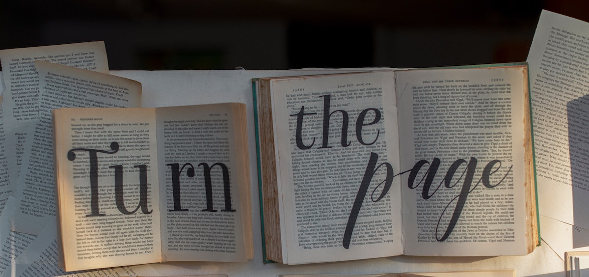 How much does voice over narration cost? pile of books saying turn the page