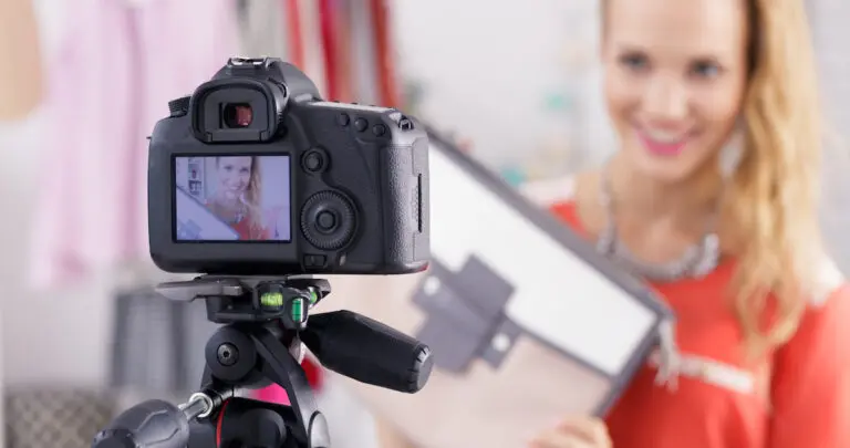 Showing shopping on a video